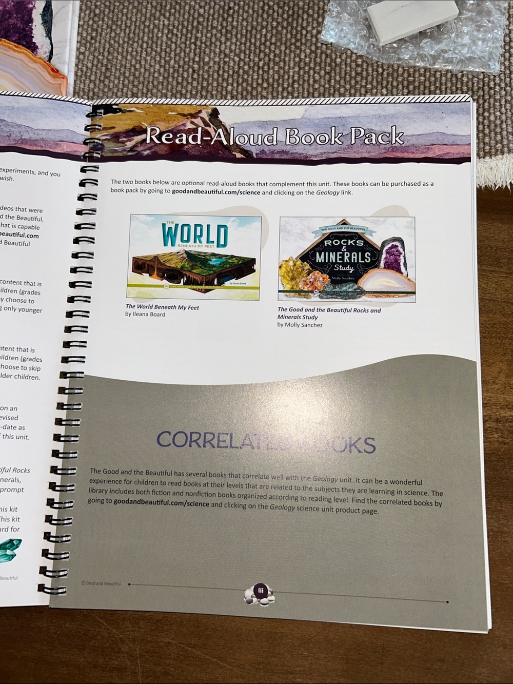 The Good And The Beautiful Geology Course kit - Picture 5 of 13